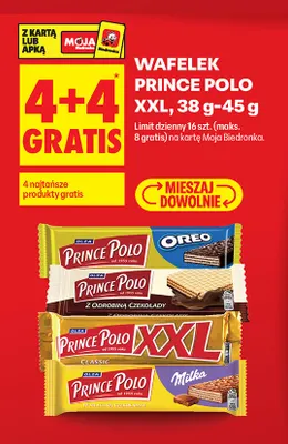 Wafelek Prince Polo Oreo promocja w Biedronka