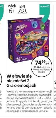 Gra W głowie się nie mieści 2, Gra o emocjach promocja w Empik