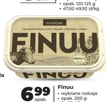 Miks tłuszczowy Finuu promocja w Odido