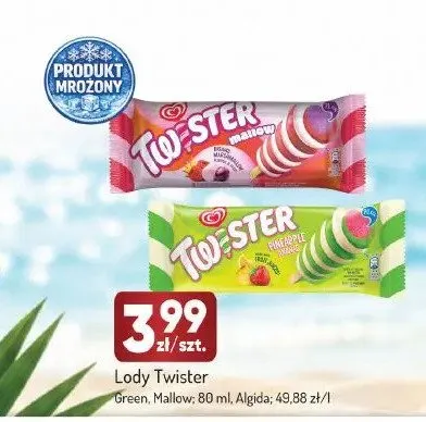 Lody Twister Green promocja w Avita