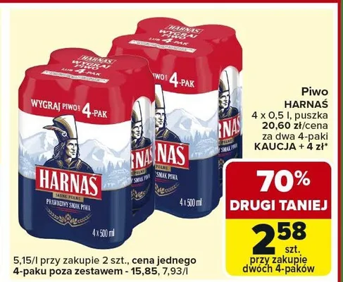 Piwo promocja w Carrefour Express