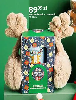 Zestaw kubek + nauszniki Santa's Factory promocja w Empik