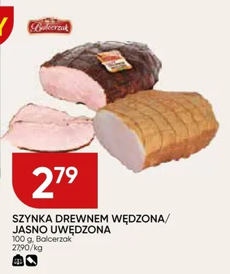 Szynka drewnem wędzona Balcerzak promocja w Chata Polska