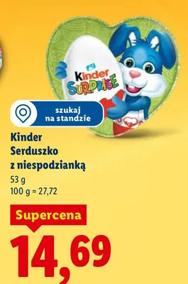Serduszko z niespodzianką promocja w Lidl