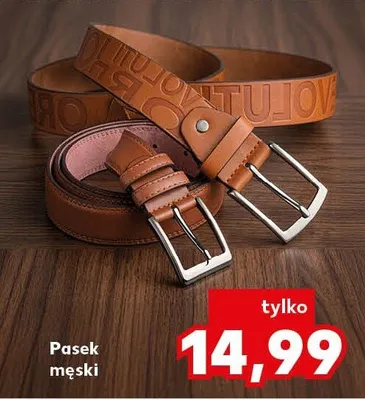 Pasek męski promocja w Kaufland