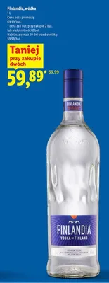 Wódka Finlandia promocja w Lidl