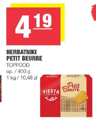 Herbatniki Petit Beurre promocja w SPAR