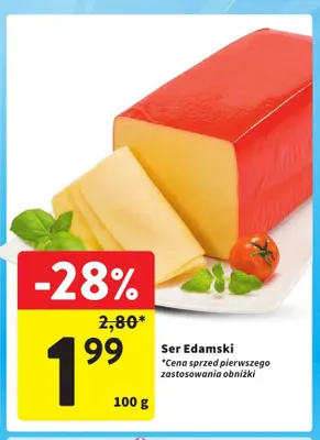 Ser Edamski promocja w Intermarche
