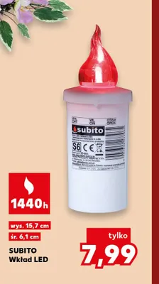 Wkład LED śr. 6,1 cm Subito promocja w Kaufland