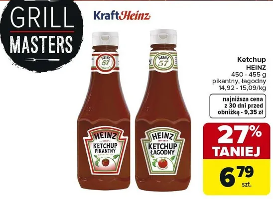 Ketchup pikantny promocja w Carrefour Market
