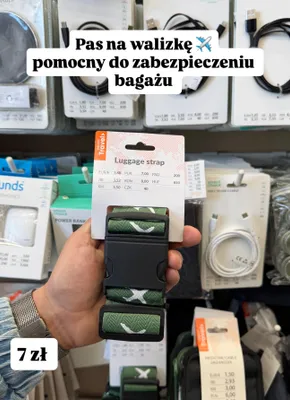 Pas na walizkę do zabezpieczenia bagażu promocja w Pepco