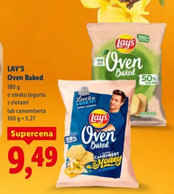Chipsy oven baked promocja w Lidl
