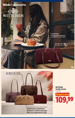 Torebka damska Wittchen promocja w Lidl
