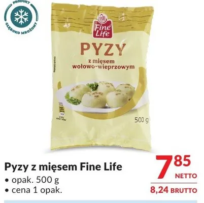 Pyzy z mięsem Fine Life promocja w Makro