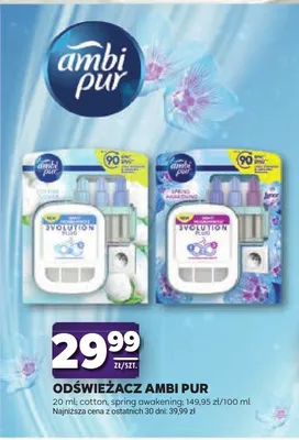 Odświeżacz powietrza Ambi Pur Cotton promocja w Stokrotka