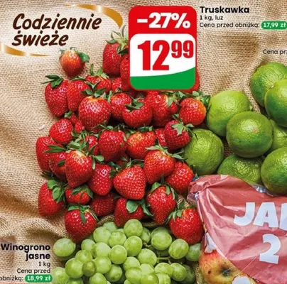 Truskawka promocja w Dino