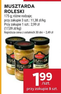 Musztarda promocja w Stokrotka