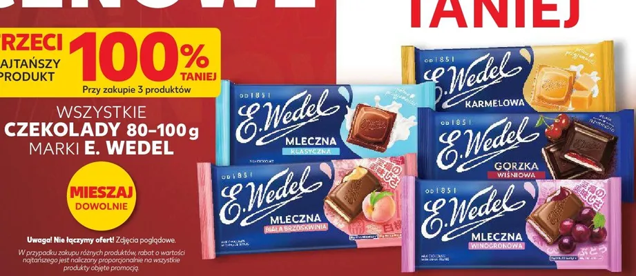 Czekolada 80-100 g promocja w Kaufland