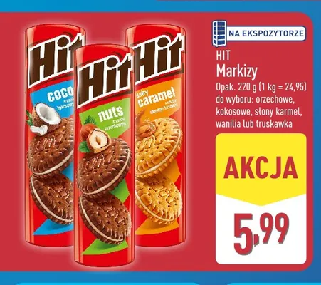Markizy Hit orzechowe promocja w Aldi