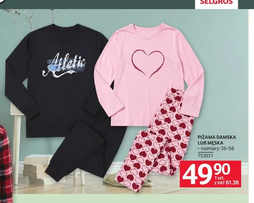 Piżama męska promocja w Selgros