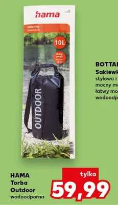 Torba Outdoor wodoodporna Hama 10l promocja w Kaufland
