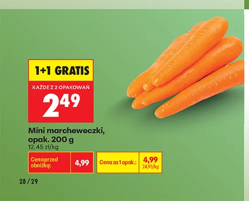 Mini marcheweczki promocja w Biedronka