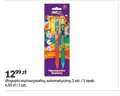 Długopis wymazywalny automatyczny Strigo promocja w Empik