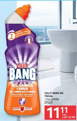 Cillit Bang WC żel 750ML promocja w Selgros