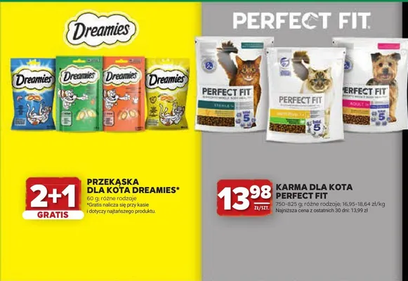 Przekąska dla kota Dreamies promocja w Stokrotka