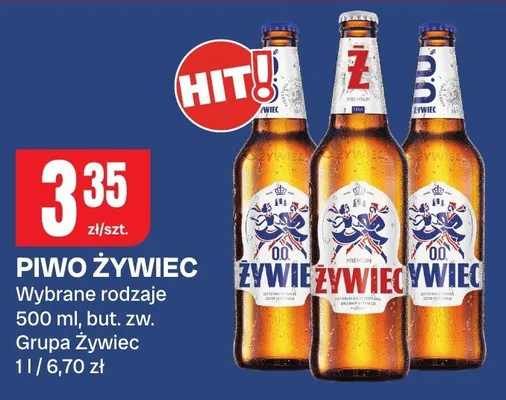 Piwo Żywiec promocja w Chorten