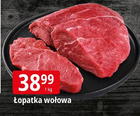 Łopatka wołowa promocja w Leclerc