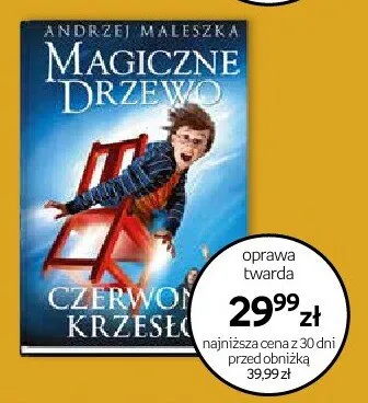 Książka Magiczne Drzewo Czerwone Krzesło oprawa twarda promocja w Empik