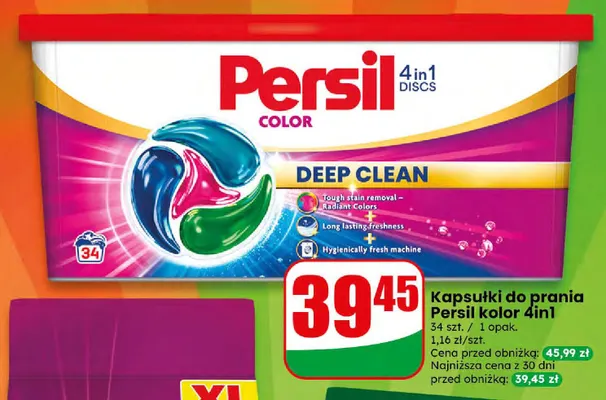 Kapsułki do prania white&color Ultra promocja w Dino