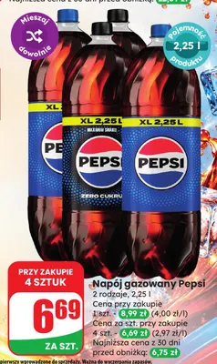 Napój Pepsi promocja w Dino