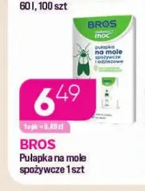 Pułapka na mole spożywcze Bros promocja w Drogerie Koliber