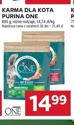 Karma dla kota Purina One Bifensis Adult promocja w Stokrotka