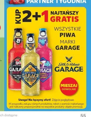 Piwo Garage Hard Lemon promocja w Kaufland