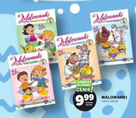 Malowanki promocja w Stokrotka