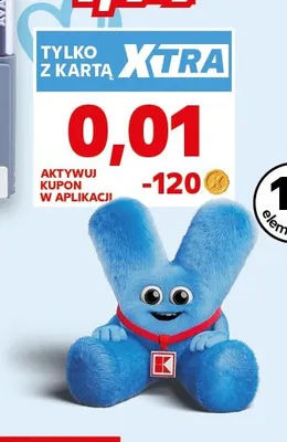 Maskotka pluszowa Kaufland promocja w Kaufland