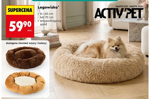 Legowisko Activ Pet promocja w Biedronka