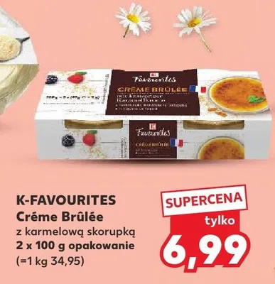 Crème Brûlée z karmelową skorupką promocja w Kaufland