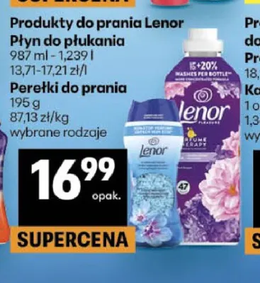 Płyn do płukania tkanin Lenor promocja w Delikatesy Centrum