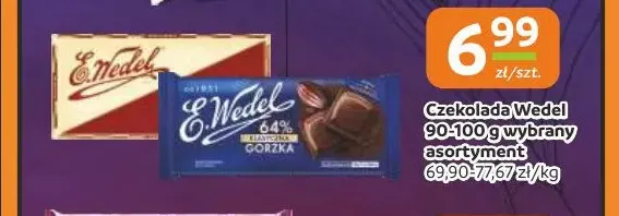 Czekolada E.Wedel promocja w Gama