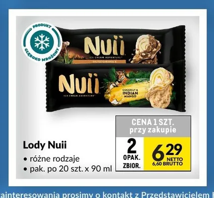 Lody Nuii promocja w Makro