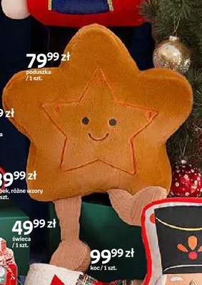 Poduszka gwiazda Joyful Xmas promocja w Empik