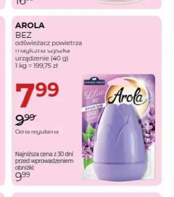 Odświeżacz powietrza magiczna szyszka urządzenie Bez Arola promocja w Drogerie Jawa