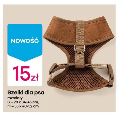 Szelki dla psa promocja w Pepco