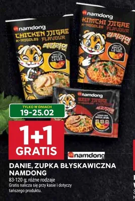 Danie, zupka błyskawiczna, różne rodzaje promocja w Stokrotka