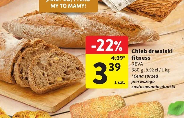 Chleb drwalski fitness Reva promocja w Intermarche