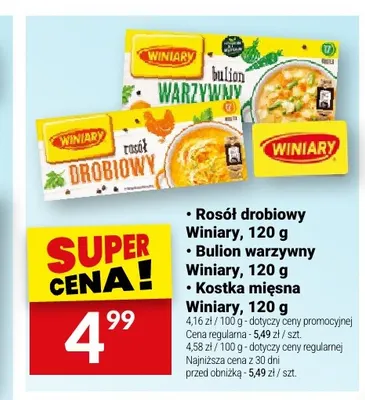 Bulion warzywny Winiary promocja w Twój Market